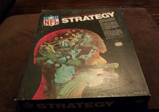 Vintage Nfl National Football League Strategy Board Game Model 100