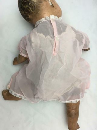 Antique / Vintage Doll Composition Head Cloth Body 3