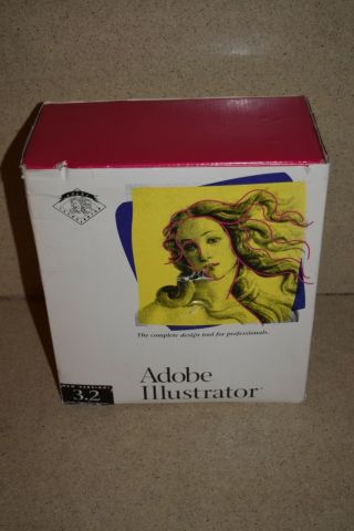 ^^ Adobe Illustrator 3.  2 Macintosh 3 0399 1550 4/92
