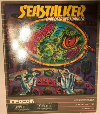 Apple II Seastalker Computer Game by Infocom in 2
