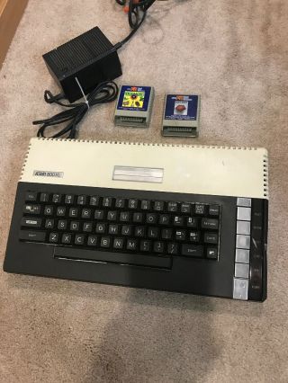 Atari 800 Xl Home Computer Powers On With Power Supply No Monitor Cord