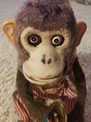 Vtg Jolly Chimp Clapping Cymbal Monkey Battery Toy Made in Japan,  C.  K. , 2
