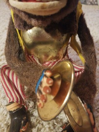 Vtg Jolly Chimp Clapping Cymbal Monkey Battery Toy Made in Japan,  C.  K. , 3