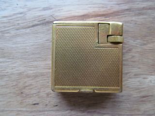 Antique Dunhill London Made In Switzerland Petrol Lighter Not