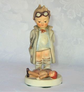 Vintage Goebel Hummel Boy Doll Doctor Porcelain Figurine Full Bee Hmk W.  Germany