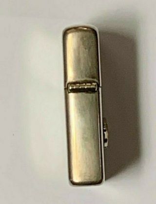 Vintage Zippo Lighter | Sterling Silver | Mid 1950s | 5 Barrel | 16 Hole Chimney 3