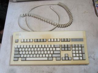 Dell At101 Gyum97sk Vintage Mechanical Keyboard Clicky Black Alps Ps/2 Keys
