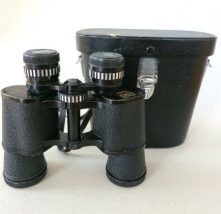 Vintage Mayflower Lightweight 7x35 Binoculars With Leather Case