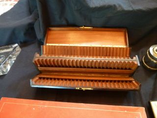 Cartier Large Wooden Presentation Display Cigarette Case (holds Up To 100)
