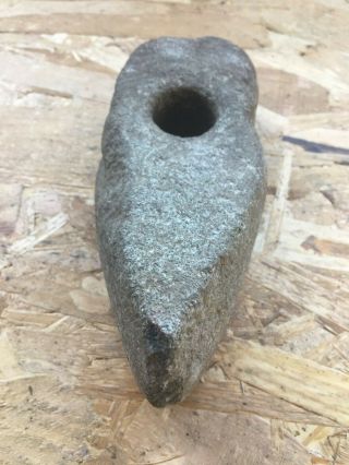 Ancient Stone Neolithic Skeuomorph - Fatjanovo Culture Granite Battle Axe Hammer