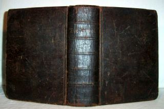 1861 Antique German Bibel ; Bible In Full Leather Binding ; Martin Luther