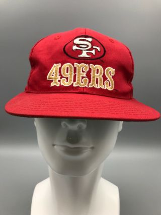 Vintage San Francisco 49ers Snapback Hat Cap Nfl Eastport