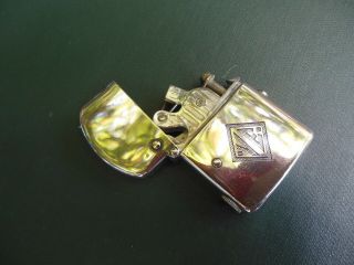 Orig Vintage Sterling Silver Nassau Lighter - Pat 1905