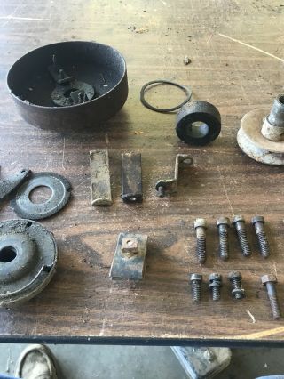 Large assortment Great Parts Briggs & Stratton FH Antique Hit & Miss Gas Engine 3