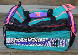 Vintage Neon Ogio Gym Duffle Bag 40 Cm Block Colors Neon 80s 90s Vibrant