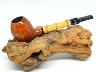 Stanwell Early Three Knuckle Bamboo Apple By Mr.  Larsen