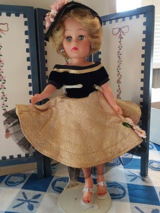 Vintage Circle P Doll In Off The Shoulder Dress - Miss Coty Miss Revlon Type