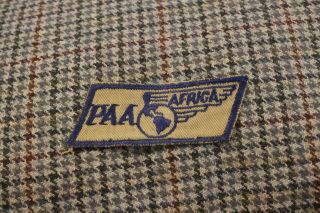 Pan Am Africa Crew Patch Badge Wing - Us Airline Airways