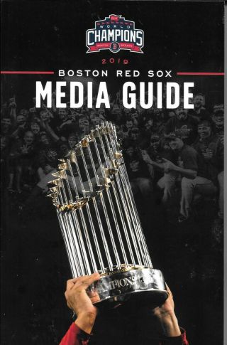 2019 Boston Red Sox Media Guide