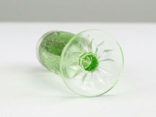 Anchor Hocking Cameo Green Shaker w Lid,  Vintage Depression Glass Salt or Pepper 3