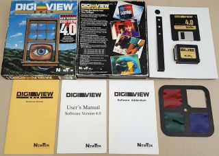 Digi - View Gold V4.  02 ©1990 Newtek Inc.  For Commodore Amiga