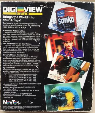DIGI - VIEW GOLD v4.  02 ©1990 NewTek Inc.  for Commodore Amiga 2