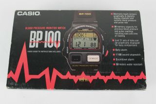 Casio Bp100 Blood Pressure Monitor Watch