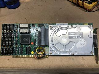 Commodore A2091 Scsi Controller And Memory Expansion Board For Amiga 2000