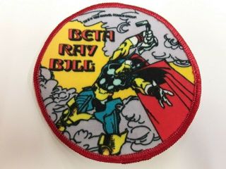 Vintage 80s 4 " Inch Sew On Patch 1986 Marvel Comics Thor Beta Ray Bill