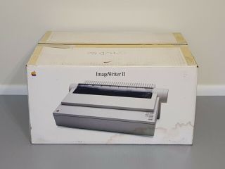 Apple Imagewriter Ii Dot Matrix Printer A9m0310 Box Manuals Power Cable