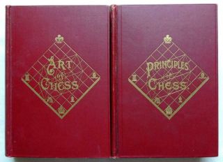 1913 The ART PRINCIPLES of CHESS in Theory and Practice 2 VOLs Books Game Mason 2