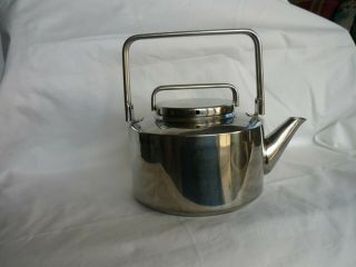 Tea Pot,  Stainless Steel,  Vintage,  Modern Design