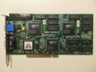Orchid Righteous 3d Ii 3dfx 12mb Pci Video Graphics Accelerator Card Voodoo 2