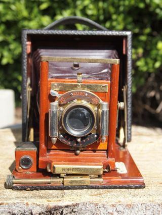 Antique Pony Premo No 5 Rochester Optical Camera 1900s 4x5 Film Plate Format