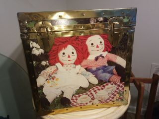 Rare Vintage Collectable Raggedy Ann &andy Chest