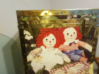 Rare Vintage Collectable Raggedy Ann &Andy Chest 2