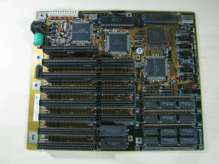 Motherboard 286,  Cpu Intel 80286 - 12,  Fpu Amd 287 - 10,  Ram 1mb Dip