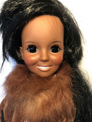 Vtg Chrissy Family African American 18” Black Chrissy Doll 3