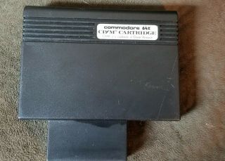 Rare Commodore 64 Cp/m Cartridge C64 Software Cpm Vintage
