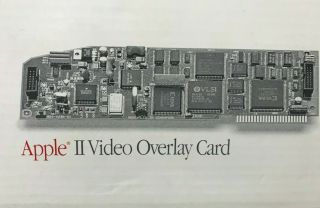 Apple Ii Video Overlay Card For The Apple Iie And Apple Iigs - A2b2092