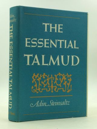 The Essential Talmud By Adin Steinsaltz - 1976 - Jewish Scripture - Judaism