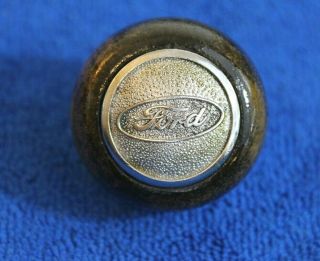 Ford Wooden Knob Gear Shift Knob Accessory F150 Truck Bronco Mustang Galaxie Gt