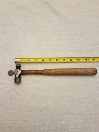 Vintage Stanely 2 - 3 Oz.  Ball Peen Hammer Gunsmith Machinist Great Orig.  Decal