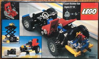 Vintage Lego Expert Builder Set 8860,  1980 Complete