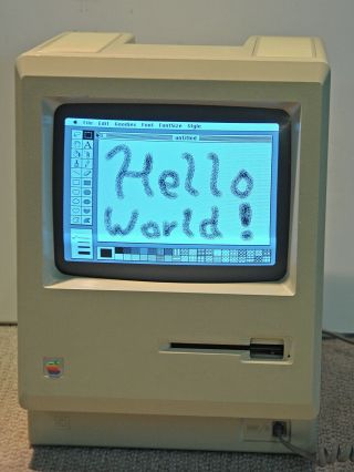 Vintage Apple Macintosh Plus Computer - - Low Cost