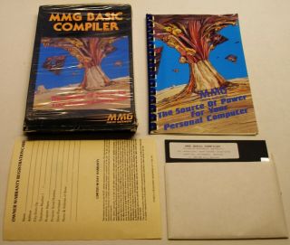 Very Rare (rarity 9) Mmg Basic Compiler By Mmg Micro Software For Atari 400/800