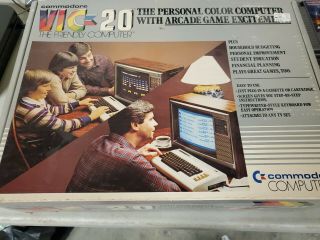 Vintage Rare Commodore Vic 20 Personal Computer