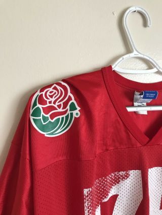 Vintage 90 ' s Champion Ohio State Buckeyes Rose Bowl Football Jersey 52 2XL USA 2