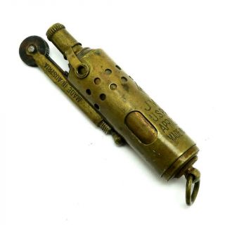 Early Vintage Imco Jmco Imco Brass Patent A 1912 Patent Trench Lighter -