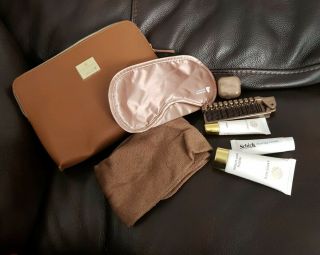 Oman Air Business Class Amouage Leather Amenity Kit 2019